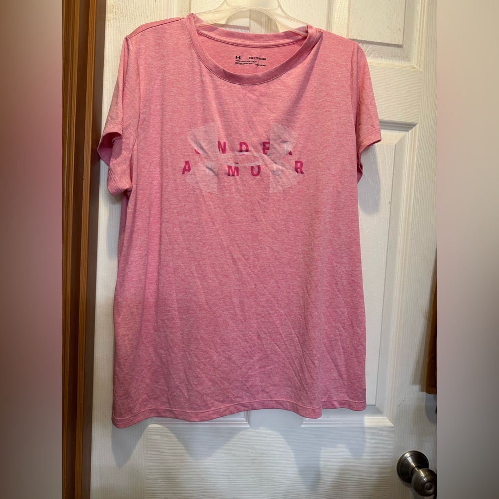 Under Armour heat gear workout tee